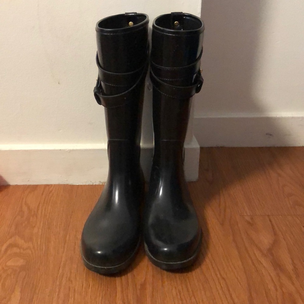 Coach rain boots